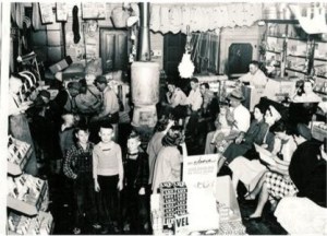Bethel General Store taken in 1949 during which the Carlisle owned the store.  